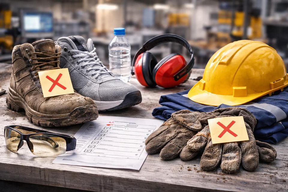 Правильная и неправильная спецодежда в цеху